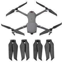 4PCS Carbon Fiber Propeller for DJI Mavic 2 Pro Zoom Drone Low Noise Blade Quick-release Props 8743 Wing Noise Reduction Fans dji phantom 3 9455s carbon fiber propeller low noise props folding propeller for phantom 2 drone parts noise reduction 9455 wing