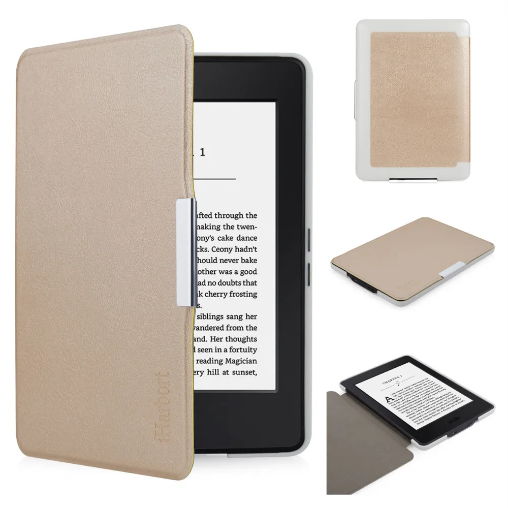 Buy Protective Case for Amazon Kindle Paperwhite, iHarbort PU Leather Case for