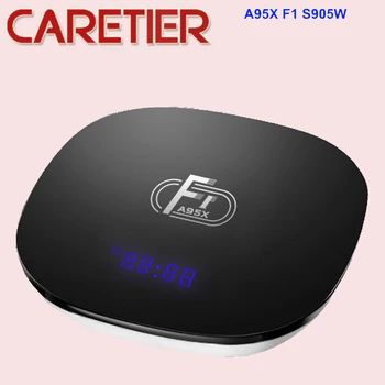 

A95X F1 Amlogic S905W 2GB RAM 16GB ROM 2.4G WIFI 100Mbps 4K H.265 Smart TV BOX PK X96MINI android 8.1 20pcs/lot