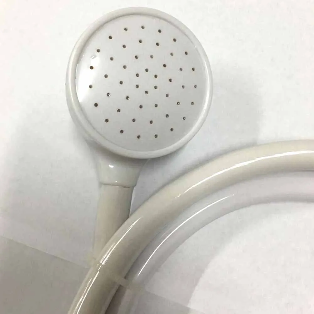 double tap bath sink shower head hose spray