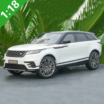 Высокая имитация 1:18 VELAR SUV передовая Игрушечная модель автомобиля литая под давлением металлическая модель подарки коллекция оригинальная коробка - Цвет: Белый