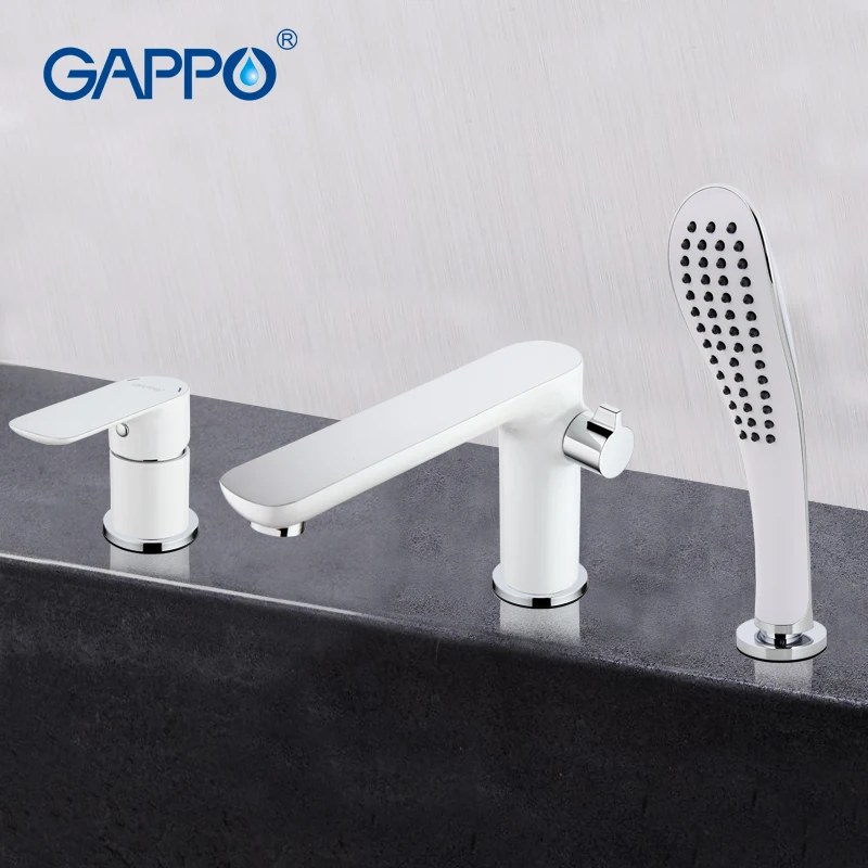 Gappo Bathtub Faucet Vertical Installation Shower Head Set Bath