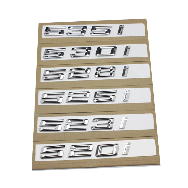 ABS M Power performance car rear sticker body stickers for BMW E60 F10 5 series 520i 525i 530i 535i 550i 528i 523i 518i | Автомобили и