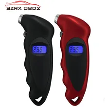 Цифровой датчик давления в шинах с ЖК-подсветкой для автомобиля, мотоцикла, манометр для шин, манометр для воздушных шин, барометр, измеритель для измерения шин