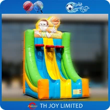 Дешевые большой надувной Баскетбол обручи игры/ПВХ брезента Баскетбол съемки игры для продажи