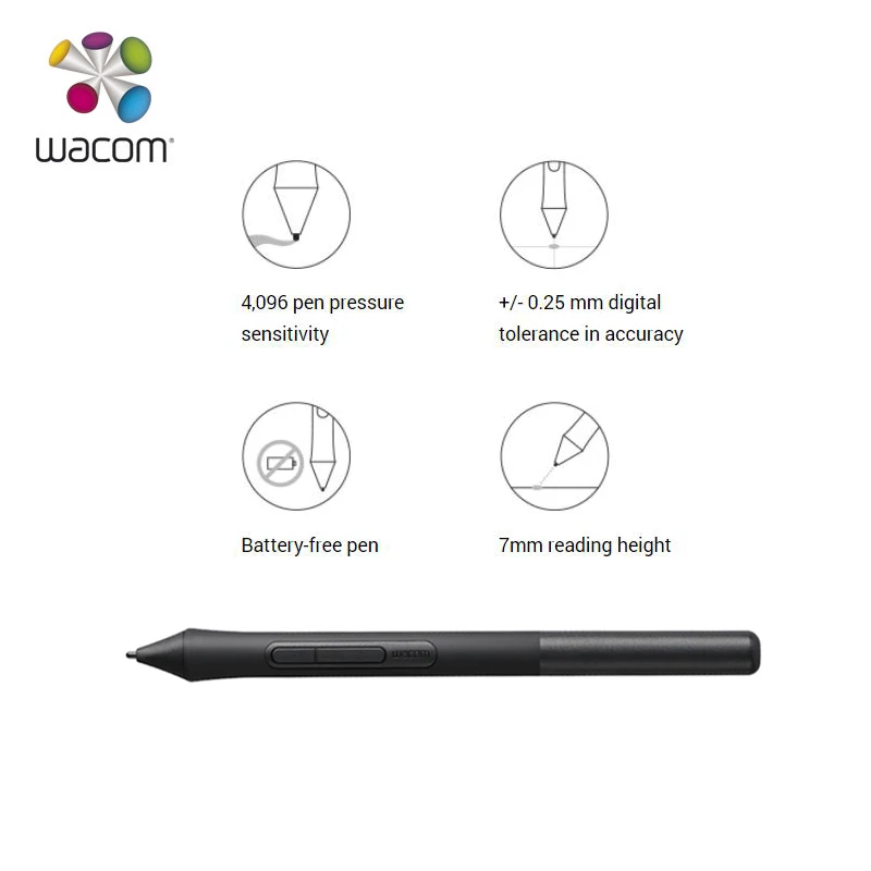 Wacom Intuos CTL-6100 Digital Tablet Graphic Drawing Tablets 4096 Pressure Levels + Free Software + Gift Packs