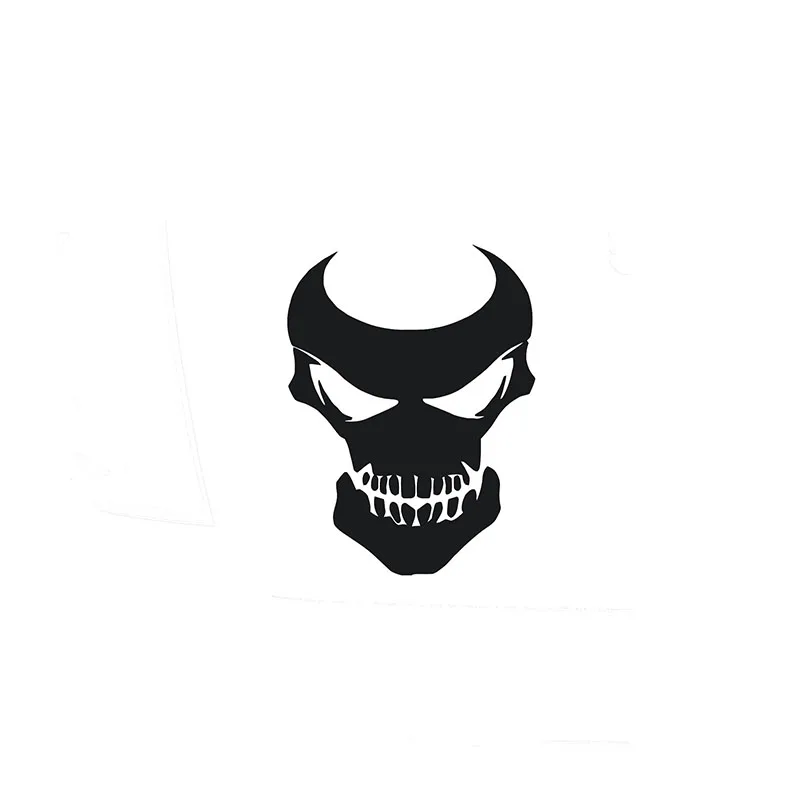 Vinyl Skull Sticker Decal Car Bike Window 2 Dec1044