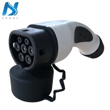 Штепсельная Вилка EV 16A 32A трехфазный IEC 62196 Европейский Стандарт Тип 2 гнездовой разъем автомобильный боковой для электрической автомобильной зарядной станции