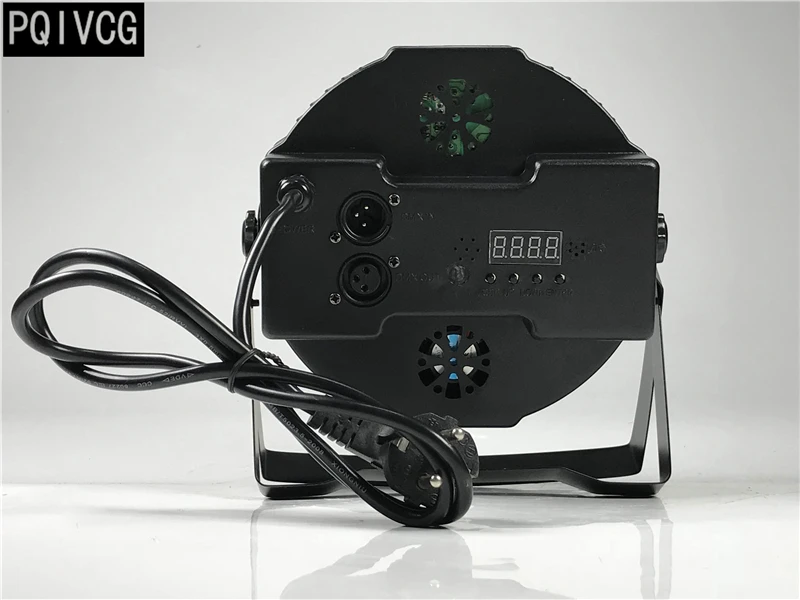 8 шт./7x18 Вт 6 в 1 Светодиодный прожектор RGBWA + UV плоский светодиодный dmx512 для