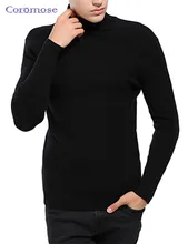 Men Sweater Winter 100% Pure Cashmere Knitted Sweaters Warm Turtleneck Pullovers 2016 New Hot Sale Sweater Standard Clothes