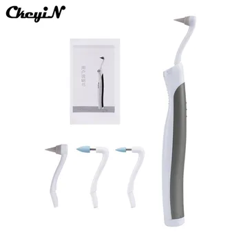 Oral Hygiene Multifunction Sonic Portable LED Dental Tool Kit - Oral Hygiene Care & Tooth Stain Eraser - 4 Heads Plaque Remover 2