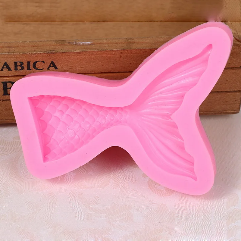 

3D Fish Silicone Cake Mold Fondant Cake Decorating Tool Soap Chocolate Cookie Moulds Kitchen Accessories Confeitaria Baking XQ2