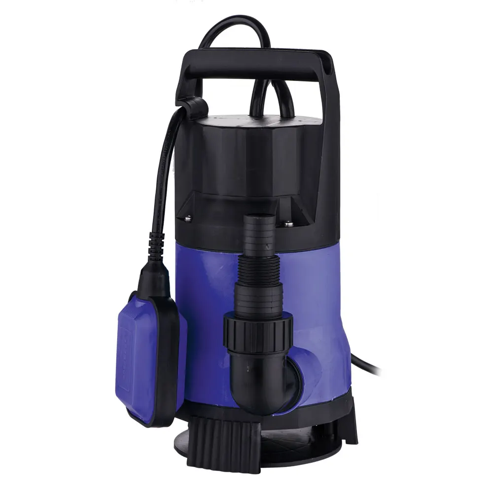 

750W 135000L/H Plastic Water Submersible Pump Black & Blue