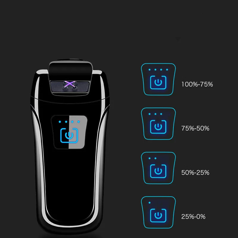 Новые Usb JOBON перезаряжаемые дуговые ветрозащитные импульсные мужские