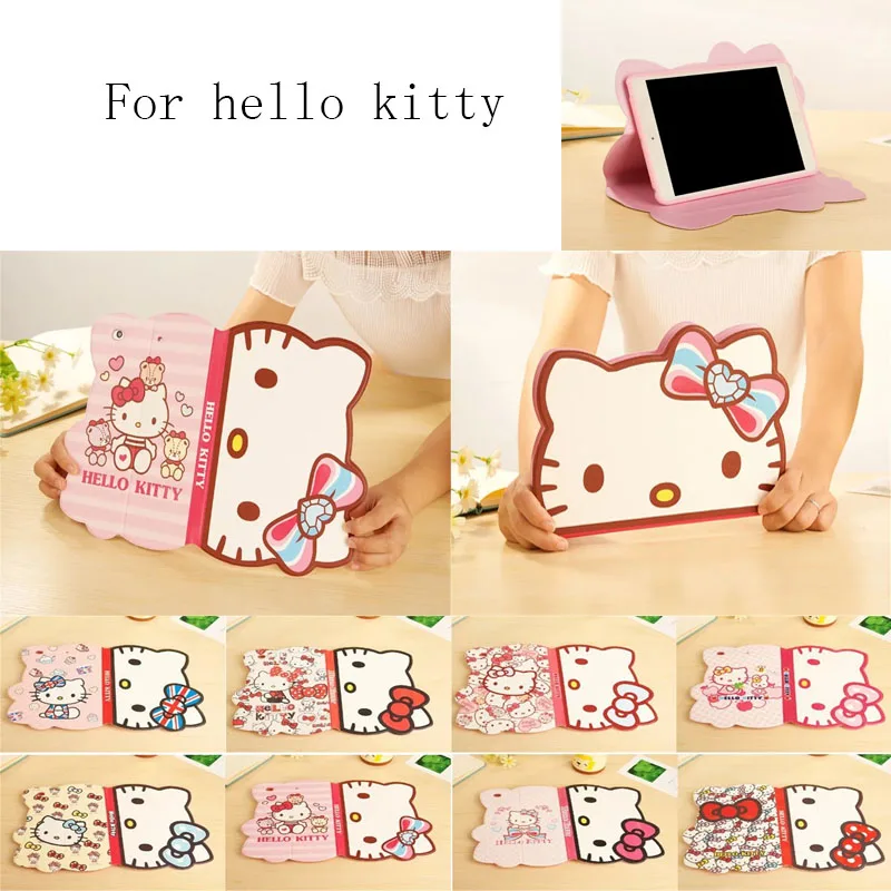 3D Прекрасный hello kitty умный чехол для ipad 6 Air 2 чехол для планшета для Apple ipad 5 Air чехол мультфильм чехол для нового ipad 2017 A1822