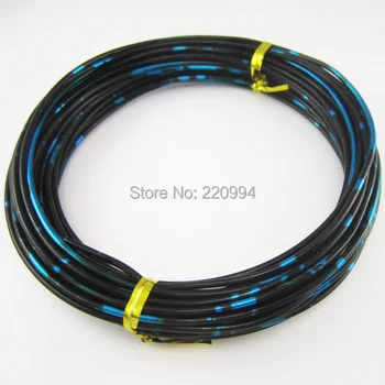 

2mm colored anodized aluminium christmas decoration wire 10 meters per roll Nickel Free