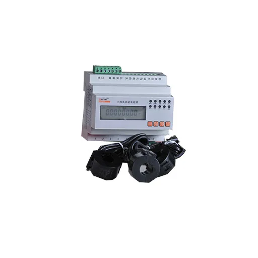 

Acrel ADL3000-CT Three Phase DIN Rail Mounting Energy Meter LCD Display Voltage Power Factor Current Active Reactive Power