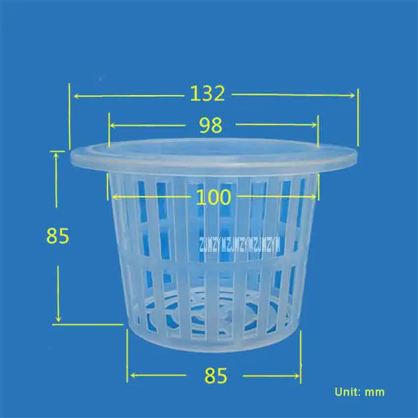 100PCS\\LOT 100# Mesh Plant Pot, Hydroponic Vegetable Planting Cup, Gardening Net Cups Pots for Hydroponics System Root Supporter 100PCS\\LOT 100# Mesh Plant Pot, Hydroponic Vegetable Planting Cup, Gardening Net Cups Pots for Hydroponics System Root Supporter
