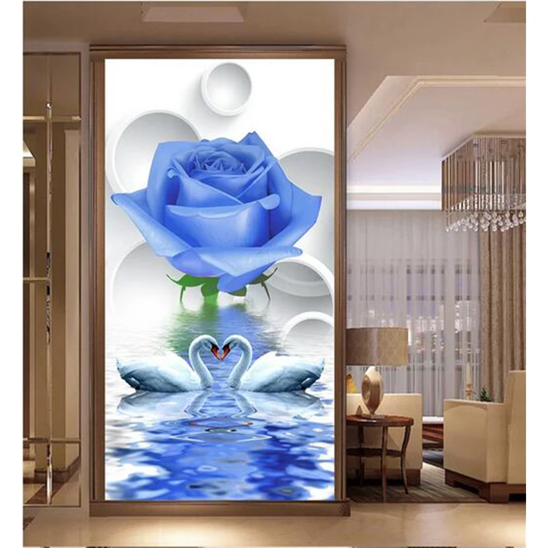 

Youran Blue Rose Flower Diamond Painting,Full Drill Diamond Embroidery Kit,Diamond Mosaic Swan,Animal,Home Decoration Picture