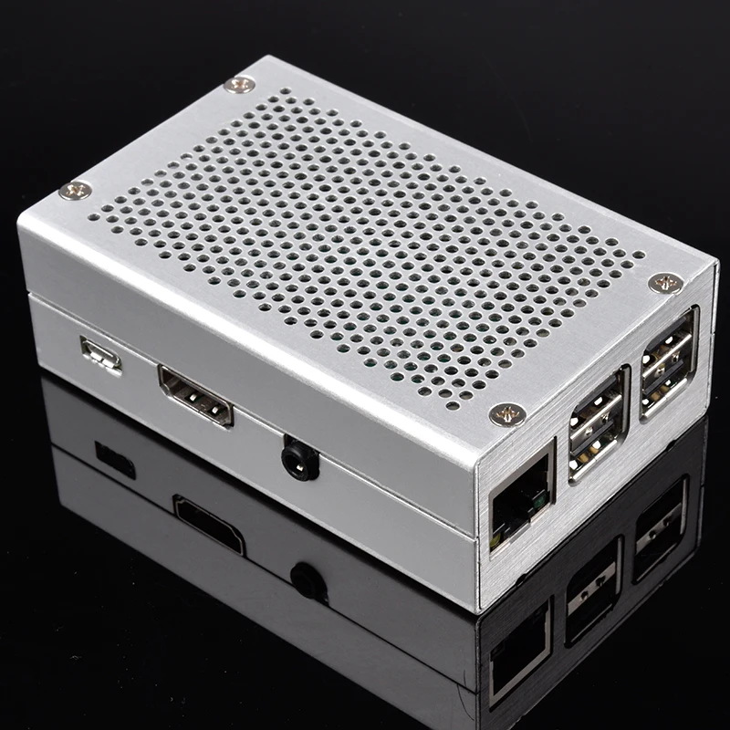 Raspberry Pi 3 Aluminum Case Silver Case Metal Enclosure for RPI 3 Model B  Compatible with Raspberry Pi 3 Model B+ _ - AliExpress Mobile