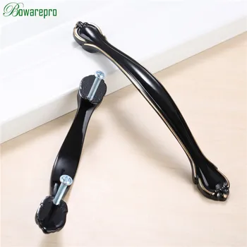 bowarepro Furniture Handles Pull Wardrobe Door Pulls Dresser Drawer Handles Kitchen Cupboard Cabinet Knobs and Handles 96128mm