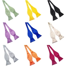 Модные однотонные галстуки-бабочки для мужчин и женщин, свадебный красный галстук-бабочка, мужской деловой костюм Gravata, тонкие вечерние галстуки для работы, аксессуары для мужчин 222-241