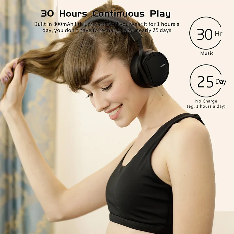 RISE PLEXTONE BT270 беспроводные HIFI наушники Handsfree Bluetooth Bass стерео гарнитура с микрофоном