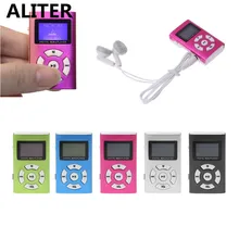 Портативный мини USB ЖК-экран цифровой mp3-плеер классический сенсорный тон музыкальный плеер