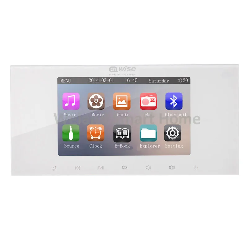 New Room Music Player 3 in 1 Schermo HD Casa teatro Cinema Digitale Stereo FM/SD/BT/USB Lettore Mus