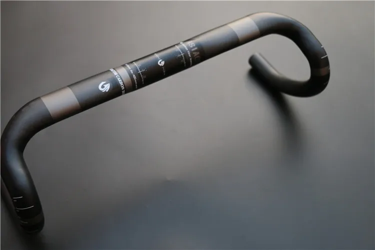 Nuevo 2017 carbón Fibra carretera Manillares carretera manillar carbono