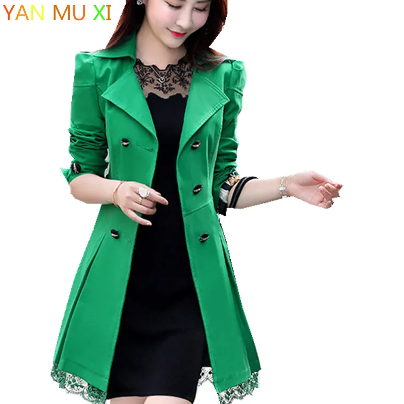 Winter Long Jackets New Brand 2017 Spring Female Coat