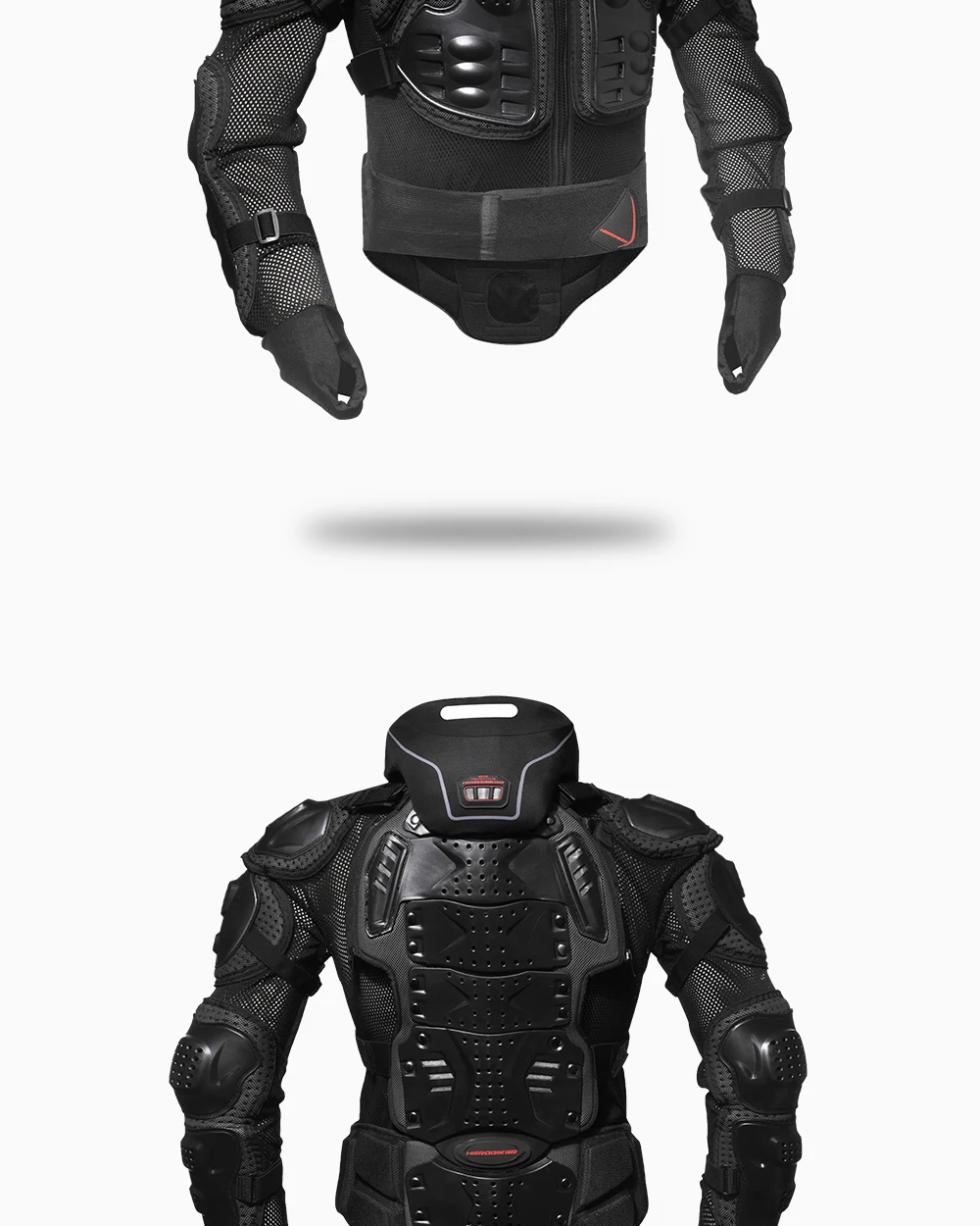 HEROBIKER мотоциклетная куртка мужская мотоциклетная Броня Защита тела Защитное снаряжение для мотокросса мотоциклетная куртка с защитой шеи