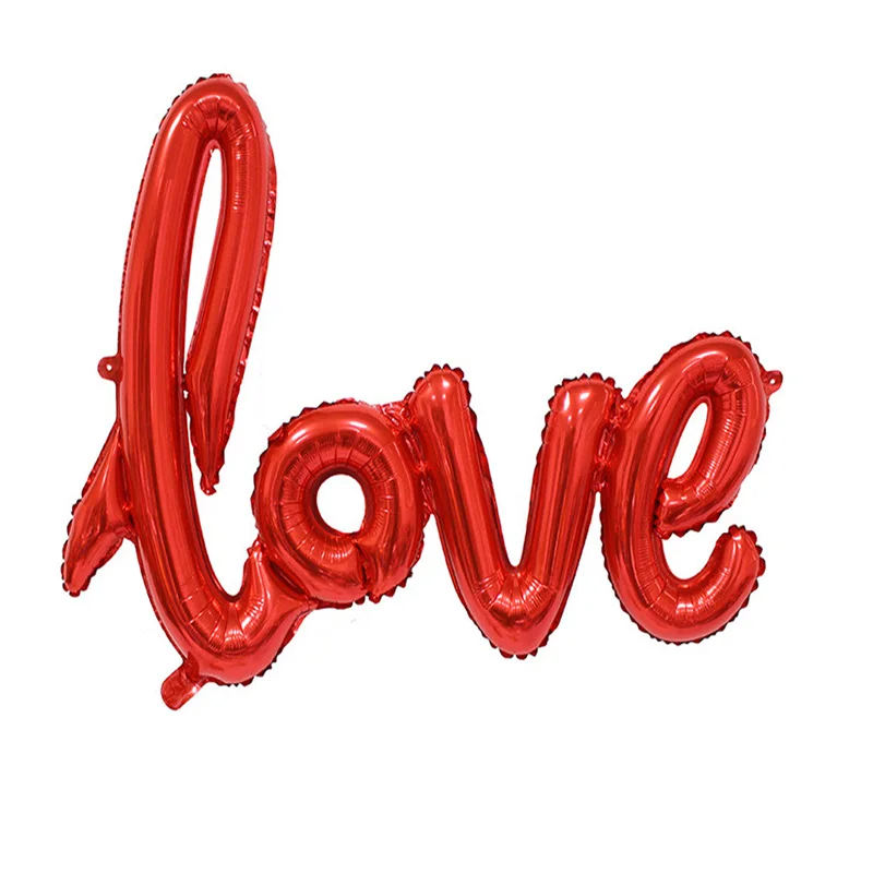 Воздушные шары из фольги с надписью Love 10 шт. 106 х72 см|balloons wholesales|balloons 10pcsballoon balloon |