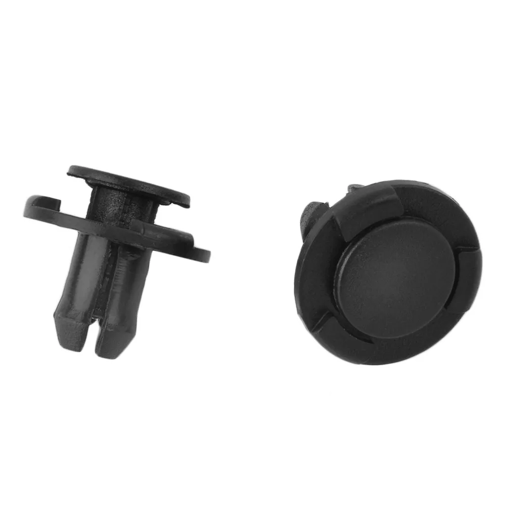 50pcs 11619 8MM Plastic Car Interior Trim Card Panel Fixed Clamp Door Fastener Buckle with Plastic for Nissan for Infiniti