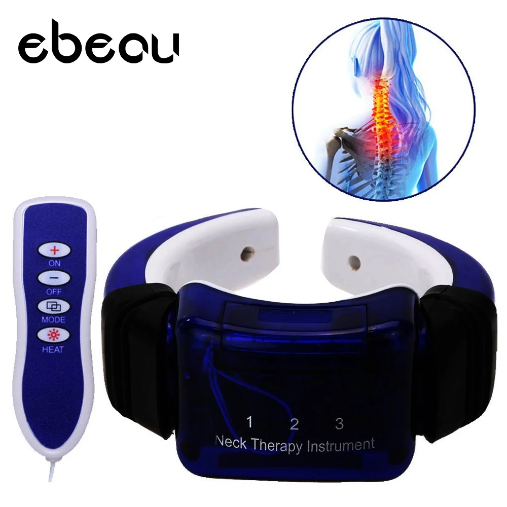 Therapeutic Apparatus Neck Relaxation Massager Far Infrared Physiotherapy Electric Therapy Cervical Vertebra Hauling Instrument |
