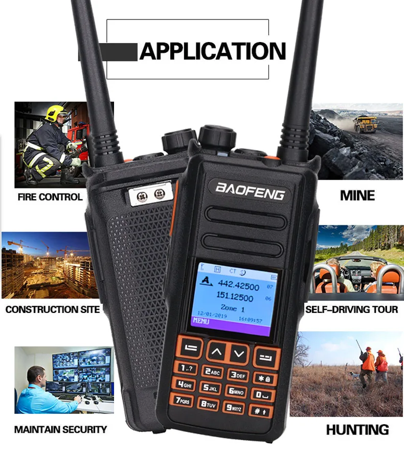 Из 2 предметов Baofeng DM-X gps иди и болтай Walkie Talkie “иди и Dual Time slot DMR цифровой/аналоговый DMR повторитель обновление DM-1801 DM-1701 DM-1702 радио