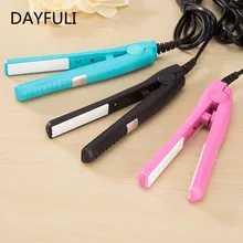 Pro мини выпрямитель мини инструменты для укладки профессиональный выпрямитель для волос утюжок для закручивания волн уход инструмент Сухой Влажной керамики