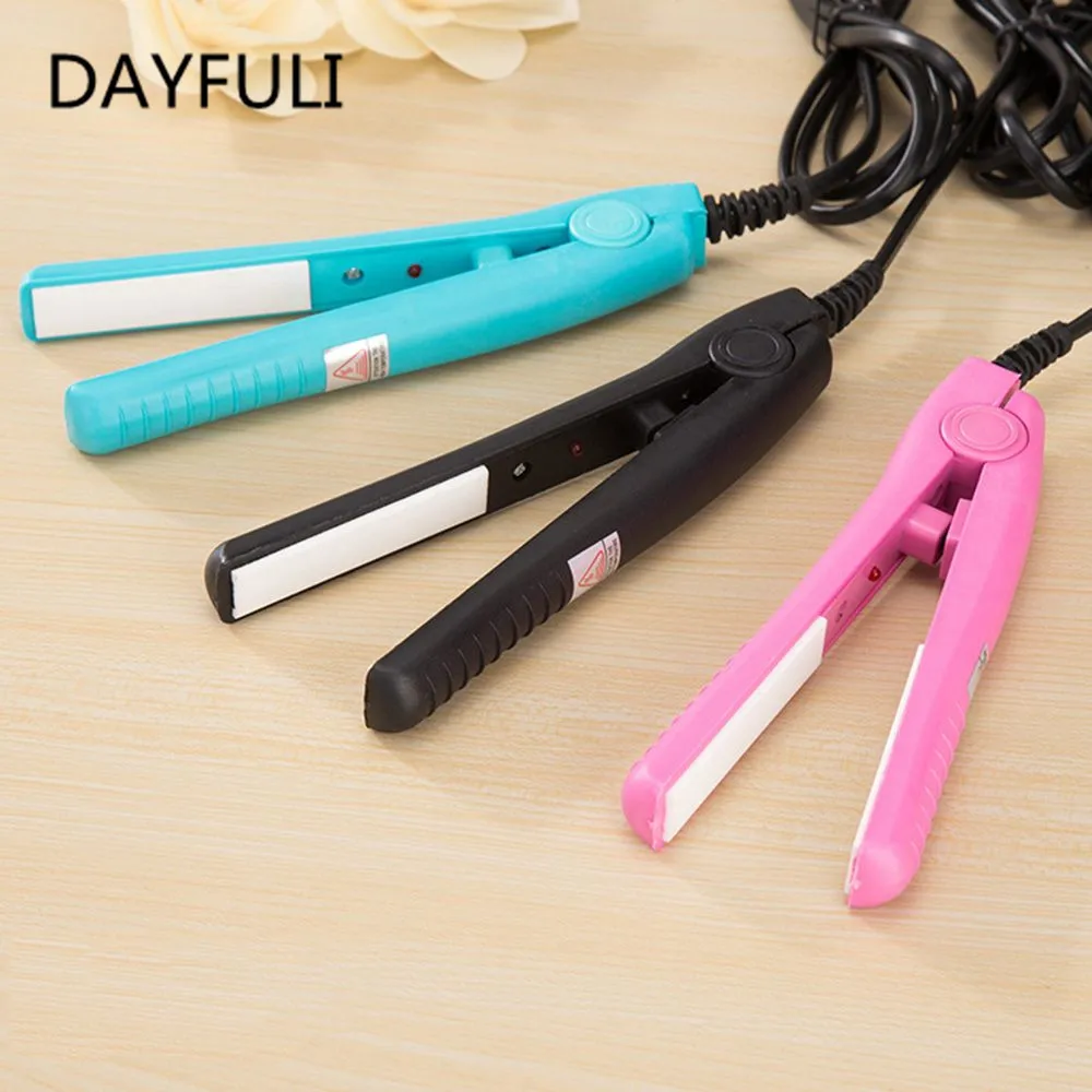 

NEW Pro Mini Hair Straightener mini Styling Tools Professional hair straightener Waves Irons Waves Care tool Dry wet ceramic