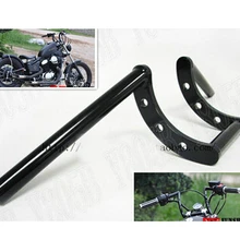 Универсальный мотоциклетный Драг руль " Z Bars для Honda Shadow Spirit Sabre Aero ACE Steed VLX 400 600 1100 DLX VTX1300 1800