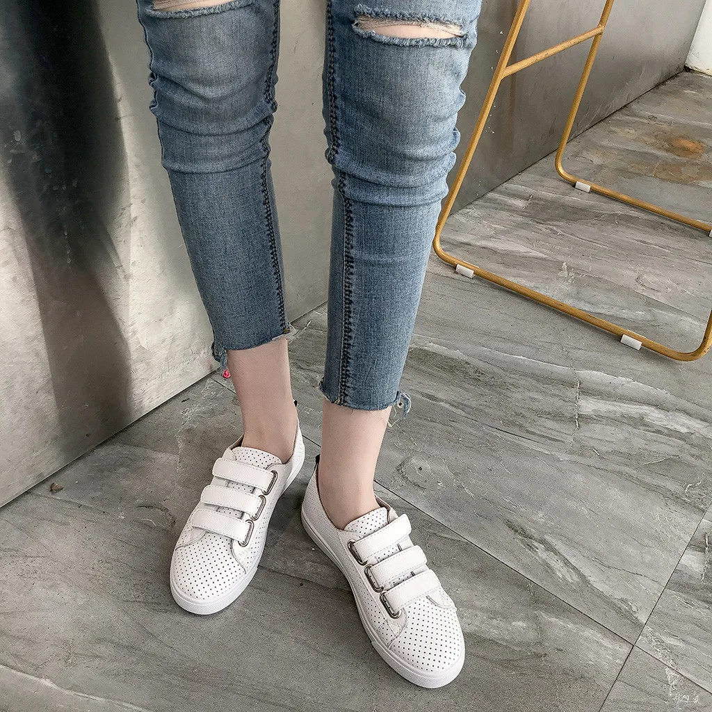 

Women's Fashion Casual Flat Lightweight Breathable Sports Running Sneakers Shoes women 2019 spring summer zapatos mujer #3