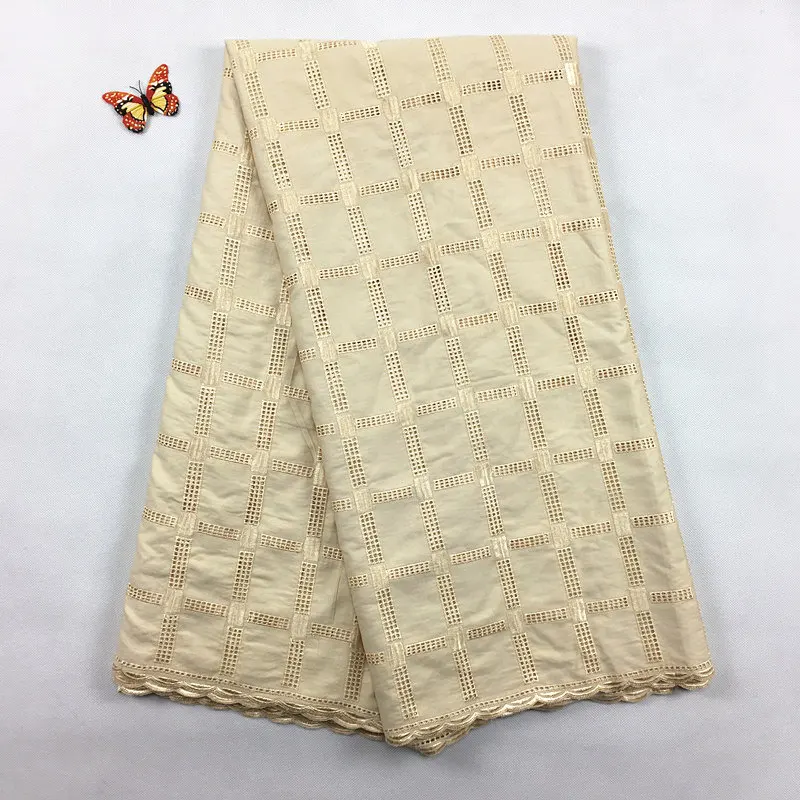 

Sky blue african lace fabric 2019 high quality lace men lace fabrics polish cotton voile lace 5yards 2071