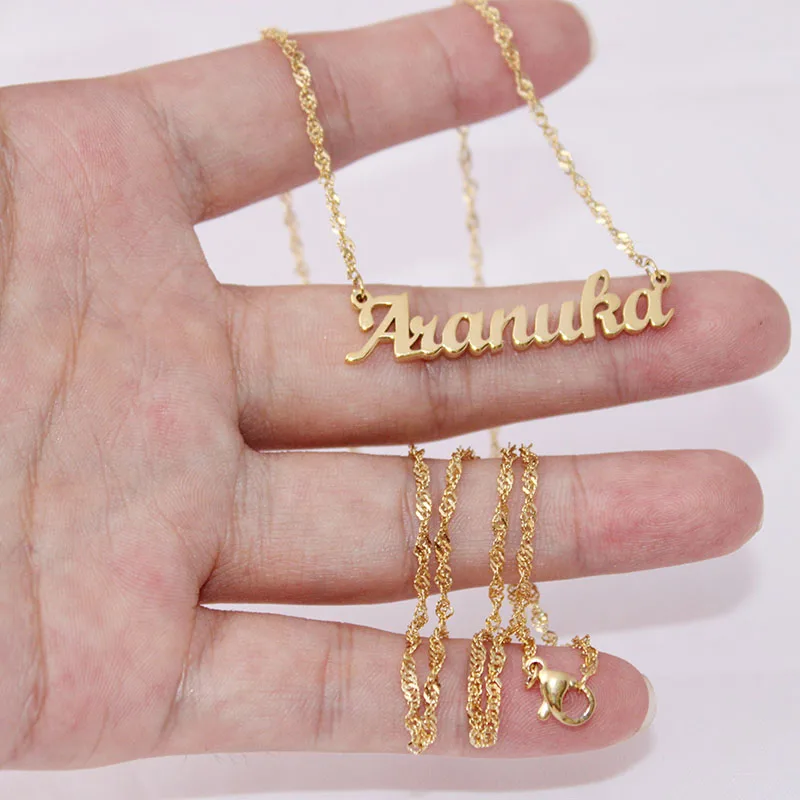 Personalized Custom Gold Color 