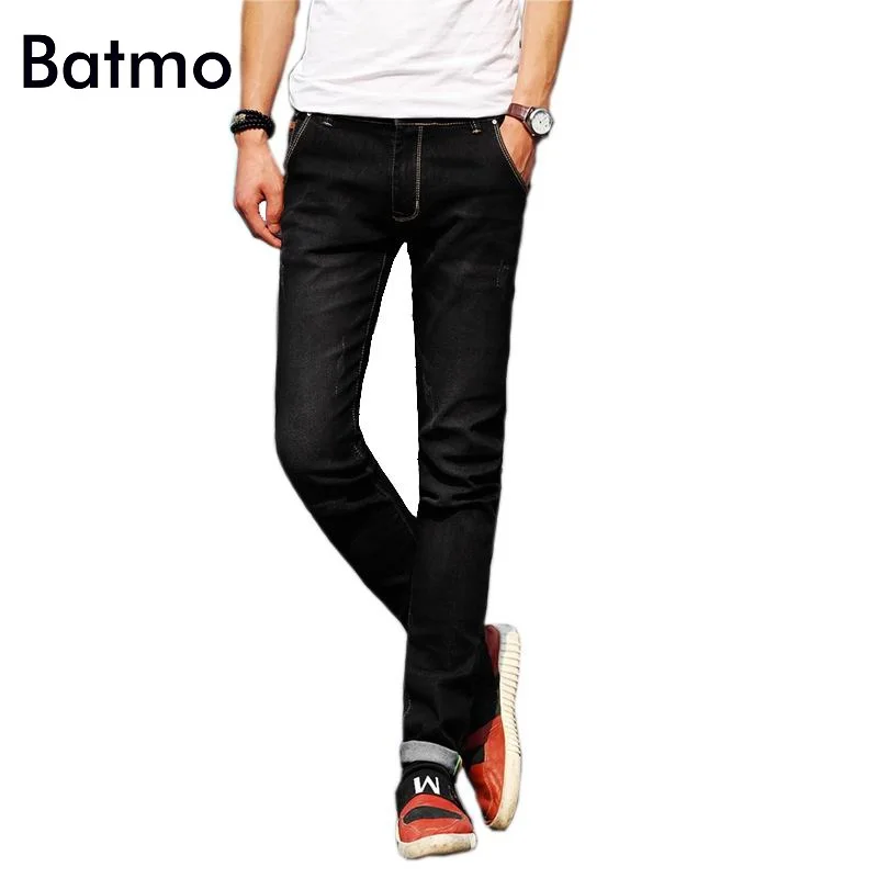 elastic jeans for men