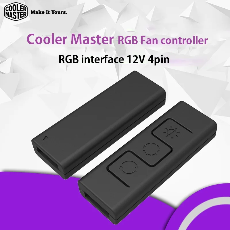 Cooler Master C10L 4pin/12В RGB контроллер вентилятора чехол для компьютера разъем кабель