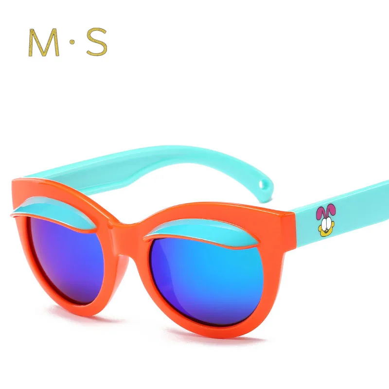 Солнцезащитные очки MS Baby 100% поляризованные брендовые Детские солнцезащитные