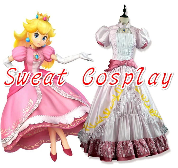 princess peach costume adult