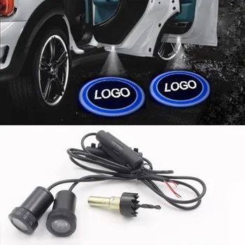 

led car door light Projector Ghost Shadow 3D Welcome door light for ford focus volkswagen passat b6 audi a3 peugeot 307 renault