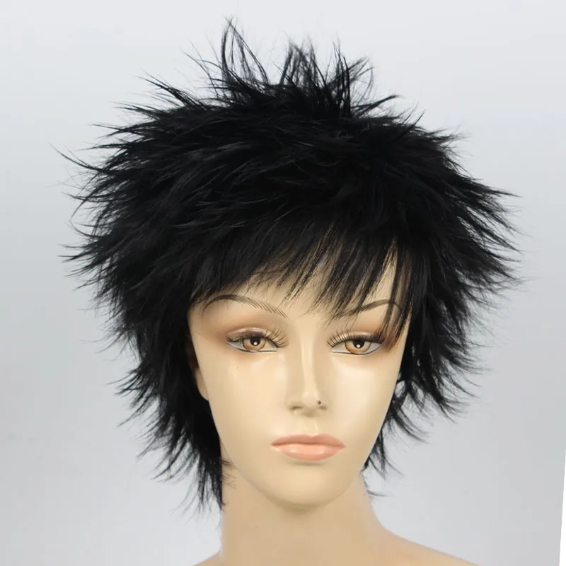 ワンピーストラファルガー ロー黒ショートヘア耐熱コスプレウィッグ Cosplay Wig Heat Resistantwig Wig Aliexpress