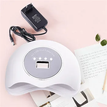 

72W Smart Sensing UV LED Nail Lamp Dual Hand Big Space Nail Dryer For Curing All Gels Polish Ice Lamp for Nails 10S/30S/60S/99S