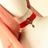 YiYaoFa fait à la main ruban rouge collier ras du cou et pendentif femmes accessoires gothique bijoux déclaration collier fête bijoux DD-31 ► Photo 3/6